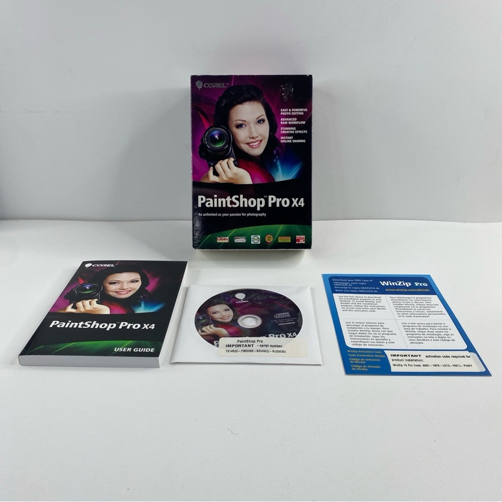 Corel PaintShop Pro X4 (1 User/s) - Full Version for Windows
